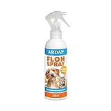 Ardap Flohspray 250ml zur Anwendung am Tier - Bis zu 4 Wochen Schutz zur gezielten Flohbekämpfung bei Hunden & Katzen (PT19)