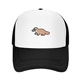 YERTYIJH Klassisches glückliches kleines entzückendes Tier Baseball mütze Baseball mütze Wild Ball Hut Thermisches Visier Geburtstag Damen hüte 2024 Männer cool