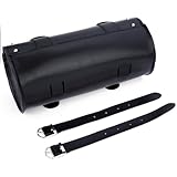 CLISPEED Rolle Ledertache Lenkertasche Fest Tasche Oberschenkel Topcase Rhinowalk Tasche Motorcycle Accessories Glocke Kraftstoff Tank Tasche Biker Bell Glöckchen Flaschenöffner