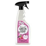 Marcel's Green Soap – Badreiniger Spray – Patschuli & Cranberry – Entfettungsspray – 97% biologisch abbaubar – 500 ml