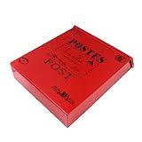 OUNONA Vintage Briefkasten Retro Stil Wetterfester Außen Mailbox mit Großem Fassungsvermögen für Zeitungen und Briefe Dekoratives Foto Requisit und Haus Gartendeko Einfache Wandmontage