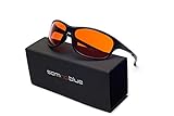 Somnoblue Blaulichtfilter-Brille Pro - Blueblocker-Brille – 99,9% Anti-Blaulicht - BIOHACKING-PRO – With Case