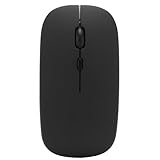 Annadue Wireless Mouse Bluetooth, 2,4 GHz mit USB -Nano -Empfänger, Einstellbare 1600 DPI Optische Verfolgung, Stille Drahtlose Maus für Laptop, PC, Mac