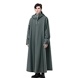 Yidueace Ponchos Für Erwachsene - Regenponcho Für Motorradfahrer | Wiederverwendbar Lang Motorrad Regenponcho Für Damen Herren Scooter Angeln Camping Outdoor Fahrrad