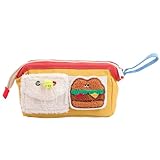 Cartoon-Stiftetui, große Kapazität Bleistifttasche - Große Kapazität Bleistift-Etui Tragbare Tasche,Cartoon Tragbare Stift Fall Fall, gelb, Fare riferimento alla descrizione, Siehe Beschreibung