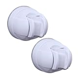 Uonlytech 2St Duschhalterung verstellbarer Duschhalter Duschregale für die Innendusche Handbrause mit Schlauch Dusche mit Wasserenthärter duschkopfhalterung Weiß