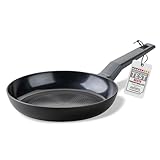 Fackelmann Pfanne 24cm Statement – Keramik beschichtete Pfanne - Recyceltes Aluminium mit Antihaft-Beschichtung, Wabenbodenstruktur – Für alle Herdarten inklusive Induktion, PFAS-frei