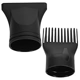 MUSISALY 2 Stück Universeller Haartrockner Diffusor Aufsatz aus Hitzebeständigem Kunststoff Schmaler Föhndüsenkonzentator für Gleichmäßige Wärmeverteilung Beim Haarstyling