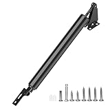 GLKEBY Einstellbarer Robuster Türschließer mit Weicher Schließfunktion für Sturmtüren, Fliegengittertüren & Holztüren - Schwarz & Weiß Verfügbar - Langlebig & Einfache Montage