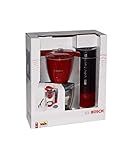 Theo Klein 9577 Bosch Kaffeemaschine I Kindgerechte Nachbildung mit Kaffeefilter, Wassertank und Durchlauf auf Knopfdruck I Spielzeug für Kinder ab 3 Jahren