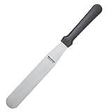 Westmark Profi-Streichpalette/Konditorenmesser, Gerade, Flexibel, Klingenmaß: 3 x 18 cm, Länge: 30 cm, Rostfreier Edelstahl/Kunststoff, Master Line, Schwarz/Silber, 31212270
