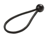 25 Expander-schlingen 180 mm schwarz mit Kugel