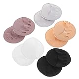 BEBEMOKO Unsichtbare Halbsocken Für Damen Fünfzehen Socken Für Hohe ätze Separierte Fingersocken Hautfarbe Lila Und Ideal Für High Heels Und Modische