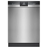 Siemens SN43ES22AE, iQ300 Smarter Geschirrspüler, Unterbau-Spülmaschine, 60 cm, Made in Germany, Besteckkorb, Automatische Türöffnung, Dreifach rackMatic, Besonders leise, varioSpeed, aquaStop