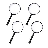 YUGUOLAN 4 Stück Lupe Kinder, Lupen, Mini Lupen, Kinderlupe, Lupen Kinder, Lupen Für Kinder, Für Kinder Aus Kunststoff Acryl Party, Kindergeburtstag Geschenk