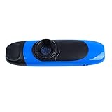 HWGING Kazoo Musikinstrument aus Kunstharz, umweltfreundlich, ABS, mit Flötenmembran für Anfänger, Blau