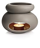 Tescoma Duftlampe FANCY HOME, Stones, Keramik, grau, 14.4 x 13 x 12 cm