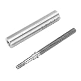 MT2 Konus Spindelbock Reitstockhülse 22mm Außendurchmesser, M10 Gewinde - Ausgehärteter Stahl, Präzise Distanzverstellung, Für Mini Drehbänke 7x10 7x12 7x14 Modell CJ18