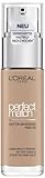 L'Oréal Paris Make up, Flüssige Foundation mit Hyaluron und Aloe Vera, True Match Make-Up, Nr. 4.N Beige, 30 ml