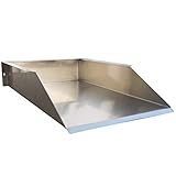 Köhko Bachlauf Verlängerung Länge 40 cm aus Edelstahl erweiterbar Wasserlauf Mündung Gartenteich 24202-40M