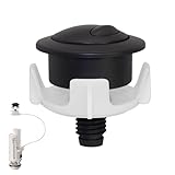 Spülkasten Druckknopf Betätiger, Zuverlässige Spülkastentaste, Zwei Spülfunktionen Modernes Design Einfache Wartung Sanitärlösung Für Wohnung Haus Eigentümer Mieter