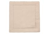 Jollein Krabbeldecke für Baby - Boucle, Naturel - 100% Polyester - Laufgittereinlage - 100x100 cm - Spieldecke Baby
