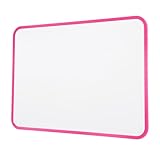 CAXUSD Doppelseitiges Magnetisches Whiteboard Schreibtafel Klein Leicht Tragbar für Drinnen und Draußen Lerntafel Zeichenbrett für Schule und Zuhause