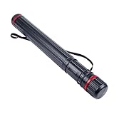 AYWTIUN Köcher für Pfeile Teleskop-Pfeilhalter-Rohrköcher for 20 Pfeile mit verstellbarem Rückengurt, Pfeilständer 64 cm–108 cm, PE für Pfeil und Bogen(2)