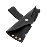HOODANCOS Leder Axtscheide mit Nietenverstärkung Robuste Schutzabdeckung für Outdoor Beil Tragbare Lederschutzhülle für Sichere Aufbewahrung für Holzarbeiten und Camping