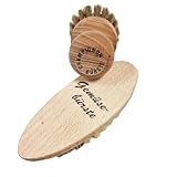 Gemüsebürste und Champignonbürsten Obst Gemüsereinigungsbürsten Set 100% Natur 2 Stück