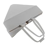 ibasenice Backformen aus Silikon Körbe für Heißluftfritteusen austauschbare Luftfritteusematte Hausbedarf großer Luftfritteusenkorb Airfryer-Korb Silikontopf Kieselgel Grey