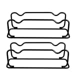 FUNOMOCYA 2 Stück Teiliges Dumbbell Rack aus Robustem Material Rutschfester Hantelständer zur Sicheren Aufbewahrung von Kurzhanteln für Fitnessstudio Zuhause und Büro Platzsparend und