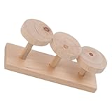 POPETPOP Vogelzubehör Kreative Papageienleiter Papagei Holzleiter Sittichleiter Vogelkäfig Holzleiter Spielzeug