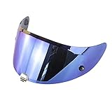DONGKER HJ-26 Visier, Helmvisier Linse, UV Schutz Kratzfest Motorrad Helmglas für Motorradhelme für HJ-26 RPHA11 RPHA70