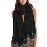FURTALK Damen Großer Halstuch Warmes Feinstrick Winter Schal