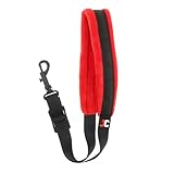 Saxophon Halsgurt, Weicher, Bequemer, Dicker Saxophongurt, Saxophongurt, Saxophongurt, Rot