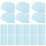 WOONEKY 200 Stück Hellblaues Multifunktionspapier m² Vielseitiges Druck- und Schreibpapier für Drucker, Origami und Bürobedarf Stabile doppelseitig bedruckbare Farbpapiere für kreative