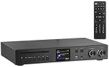 VR-Radio Digitalradio: WLAN-HiFi-Receiver, Internetradio, DAB+ & UKW, CD, Bluetooth, USB, 60W (DAB Tuner, HiFi Tuner, Kopfhörer)