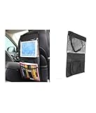 tradeshoptraesio Aufbewahrungstasche für iPad, Organizer, Auto, Tasche, 30 x 52 cm, Netz-Organizer