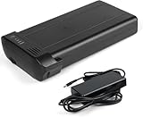 E-Bike Akku 24V 10Ah Li-ion Batterie für Elektrofahrrad 350W 250W, Gepäckträger Ersatzakku mit Ladegerät & Grundplatte für MiFa/Zündapp/Ansmann