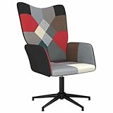 KTHLBRH Relaxsessel Patchwork Stoff Lesesessel Stuhl für Hotel Büro