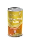 ALTHAUS Golden Chai for Latte, Grüntee-Mischung mit Kurkuma, Ingwer und Gewürzen, 300g, Vegan
