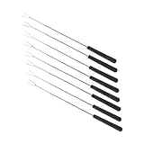 HOLIDYOYO 8Stücke Teiliges Set Ausziehbare Bratstäbchen Teleskop Grillgabeln Für Marshmallows Und Hotdogs Langlebig Und Vielseitig Für Grillabende Camping Und Outdoor Partys