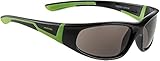 ALPINA FLEXXY JUNIOR - Flexible und Bruchsichere Sonnenbrille Mit 100% UV-Schutz Für Kinder, black-green, One Size