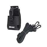 Homoyoyo msc20c Trekking zubehör wanderzubehör outdoorsessel funkgeräte ösch Noir schlüsseltäschchen Outdoor-Sprechtasche Tasche für Walkie-Talkies Interphone-Tasche Nylon