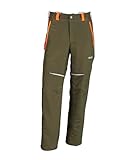 KOX Schnittschutzhose Vento 3.0 Grün/Orange Gr. 46