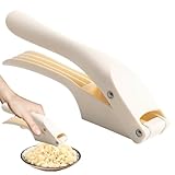 Knoblauchschneider, 2-in-1-Knoblauchpresse | Multifunktionaler Knoblauchzerkleinerer Handpresse | Robustes Quetschwerkzeug aus Edelstahl für Küche Kochen Würzen Zubereitung Praktisches Küchengerät
