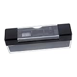 LRXIYODE Antistatische Vinyl Schallplattenbürste mit Reinigungsbürste Staubentfernend Kratzfrei Vielseitig Einsetzbar für Schonende Pflege und Langanhaltende Klangqualität