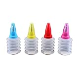 Weiche Flasche für Ketchup, Kekse, Dekoration, Saucen für Cupcakes, Kuchen, Zuckerguss, Backen, Spritzflaschen mit Spitzen