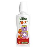 Bilka Homeopathy Kinder Mundspülung 6+ Jahre -Mandarinengeschmack - Ohne Alkohol und Zucker - Remineralisiert die Zähne und Erfrischt den Atem - Fluoridfrei, Mentholfrei - 1 x 250 ml